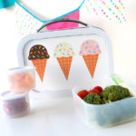 Love this cute Ice Cream lunch box- fun school supplies from Zazzle!