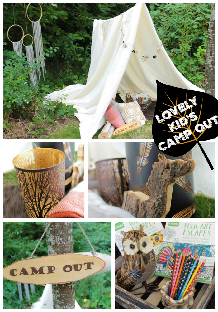 Summer Dreaming Kid's Camp Out! See All The Lovely Details On B. Lovely Events