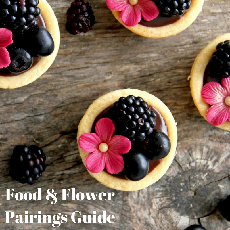 food and flower pairing guide