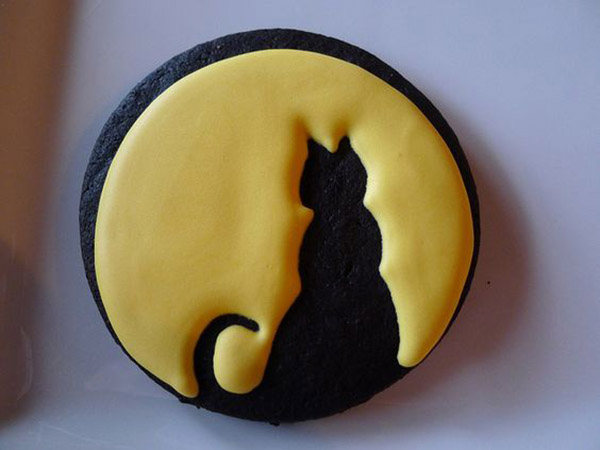 Cute Cat Silhouette Cookie