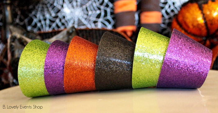 Glitter Halloween Cupcake Wrappers- Get Then At B. Lovely Events Shop