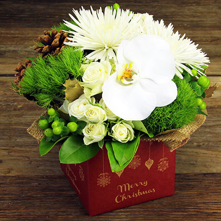 beautiful Christmas box from Flowers For Everyone