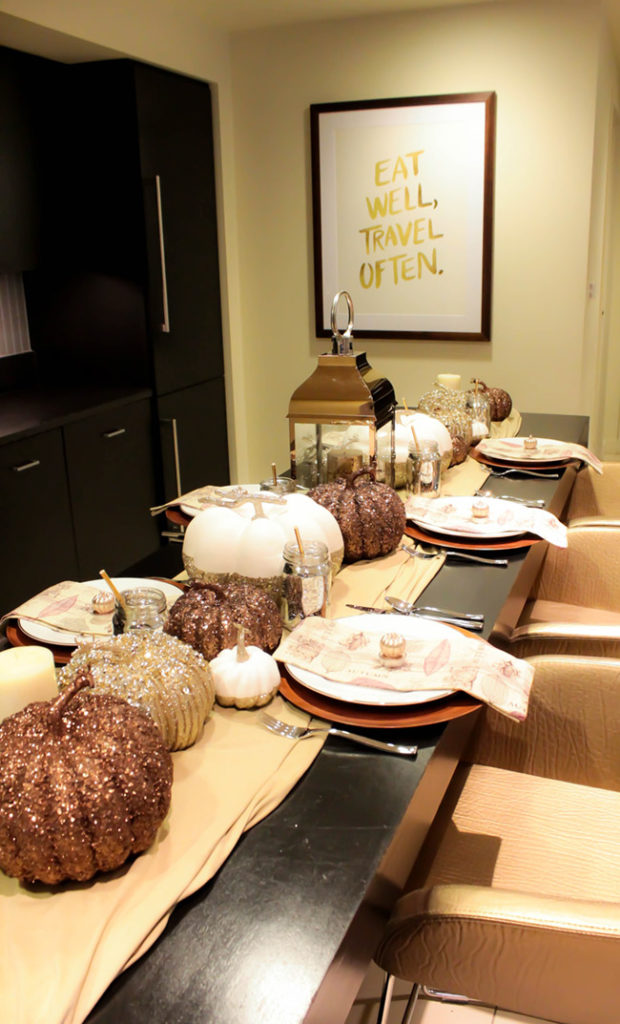 Love everything on this gorgeous Fall Thanksgiving Tablescape!- B. Lovely Events