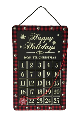 Buffalo Plaid Advent Calendar - See More Buffalo Check Ideas on B. Lovely Events