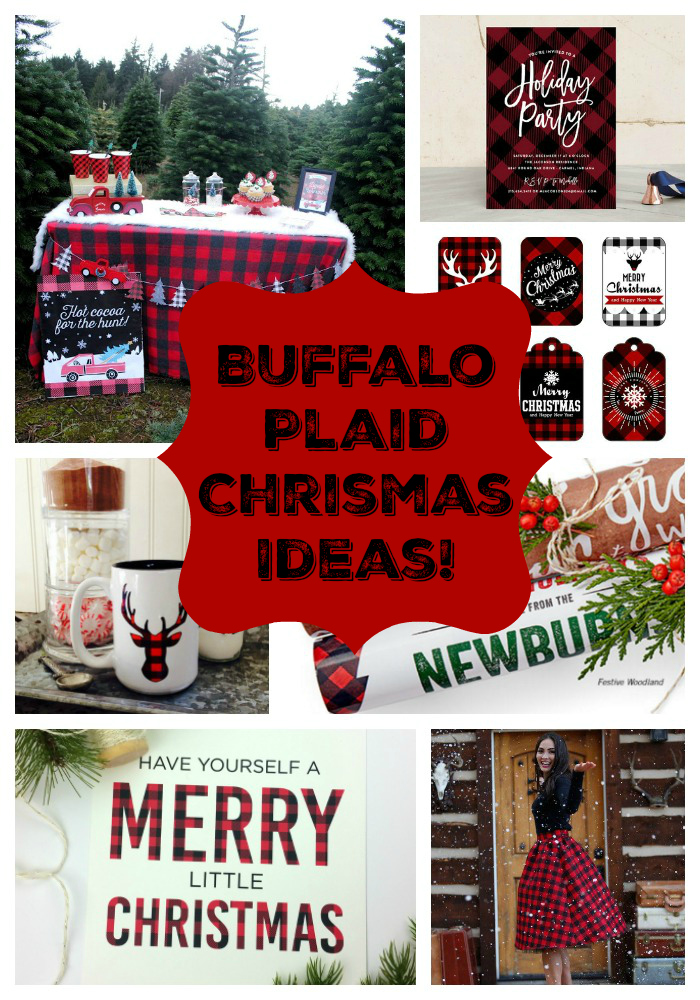 Buffalo plaid Christmas ideas- See More Buffalo Check Ideas on B. Lovely Events