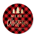 Buffalo Plaid Christmas Stickers- Cute-- See More Buffalo Check Ideas on B. Lovely Events