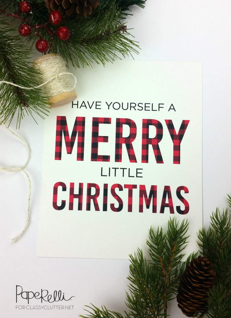 Love this little Christmas Sign free printable! 