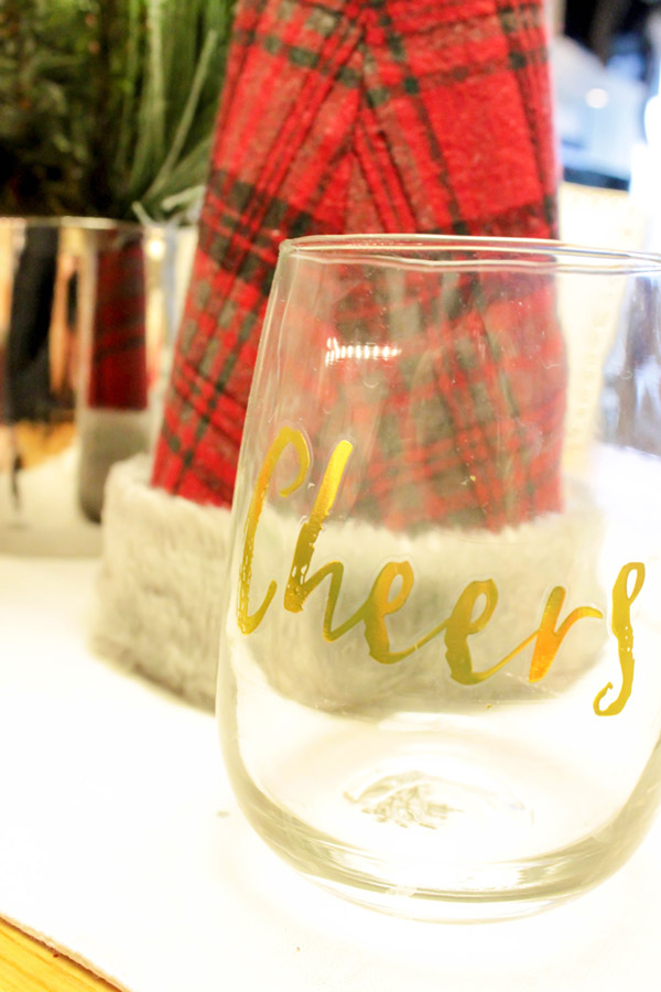 Festive Cheers Christmas Wine Cups