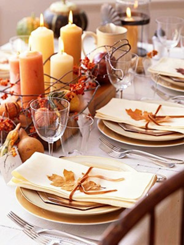 Amazing Thanksgiving napkin ideas-see them all on B. Lovely Events