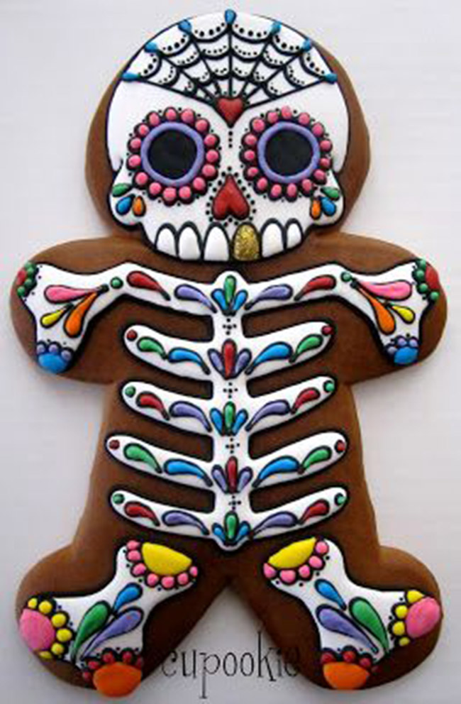 this dia de los muertos cookie is fantastic- See more day of the dead ideas on B. Lovely Events