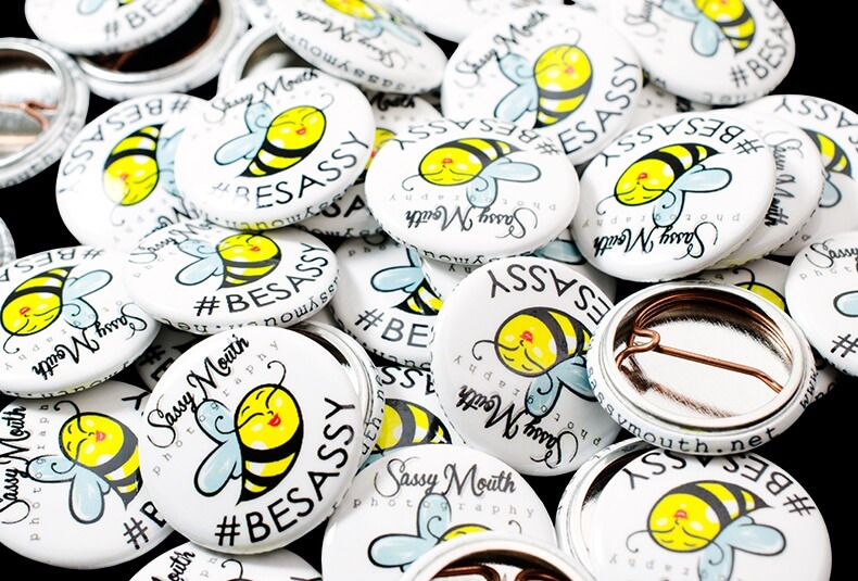 party buttons
