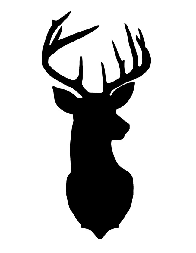 Deer silhouette