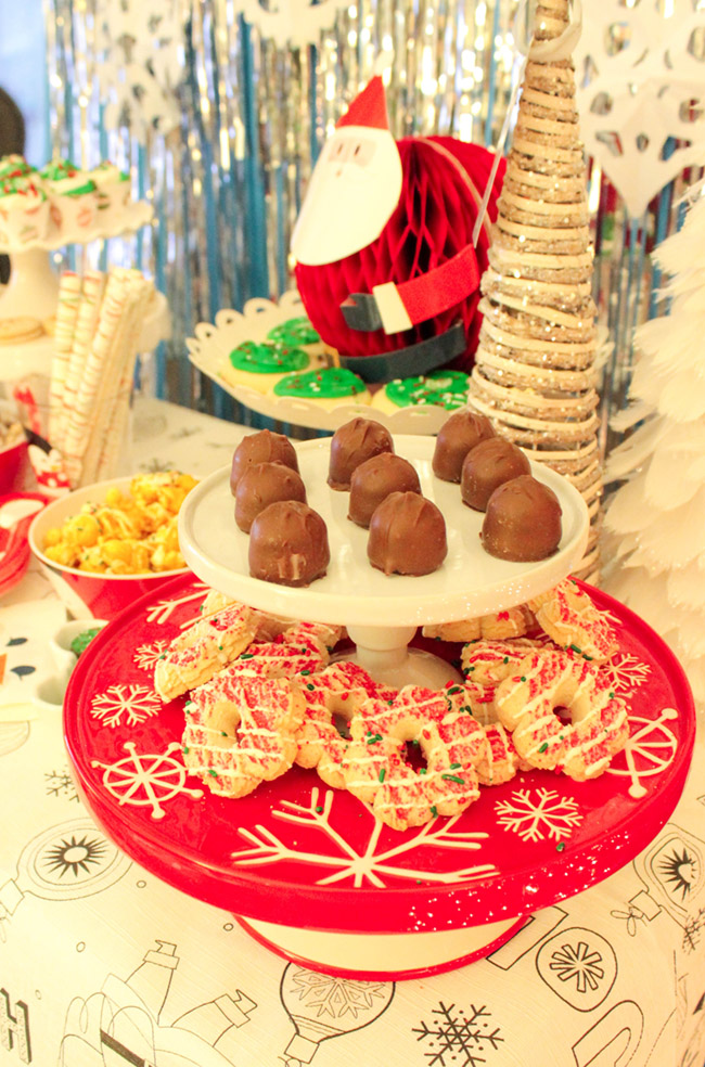 Winter Holiday Party Cookies - B. Lovely Events