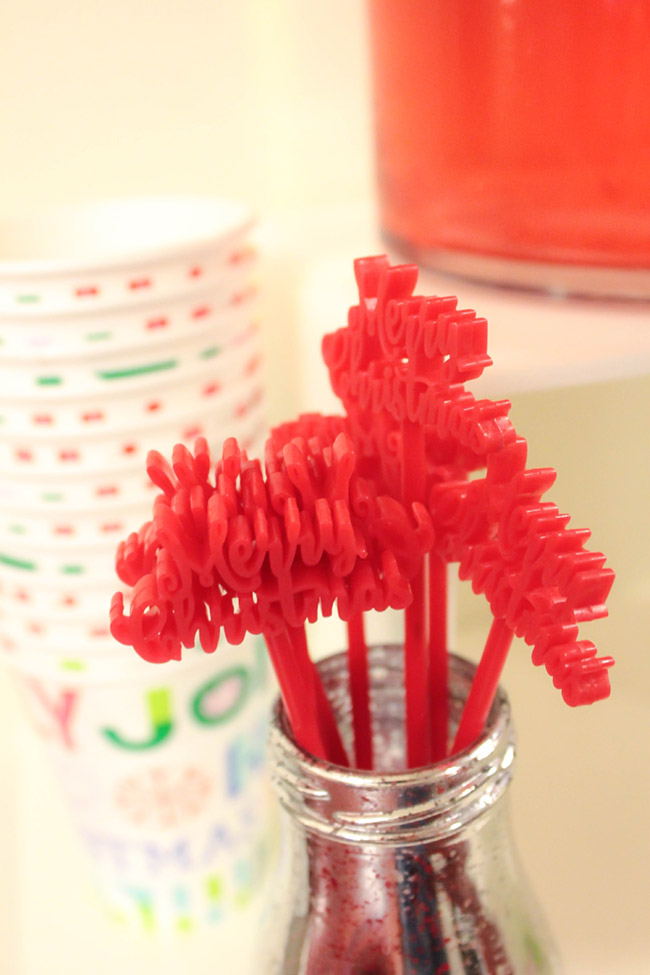 Winter Holiday Party Drink Stirrers- B. Lovely Events