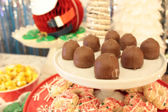 Winter Holiday Party Chocolates - B. Lovely Events
