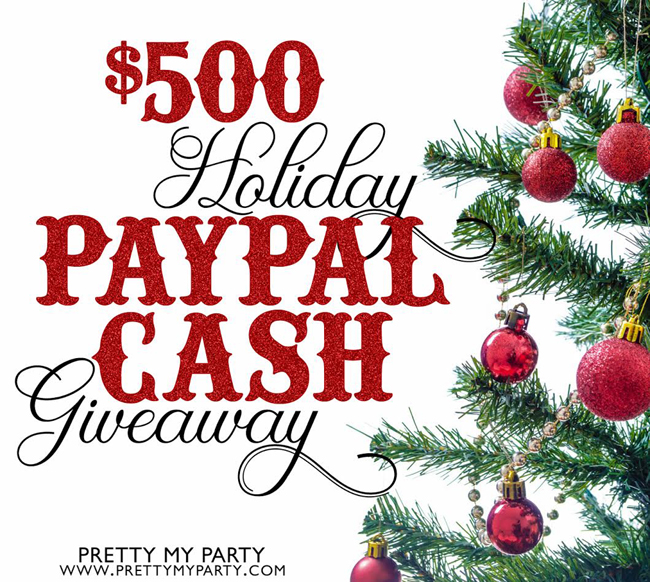 $500 Holiday cash giveaway!