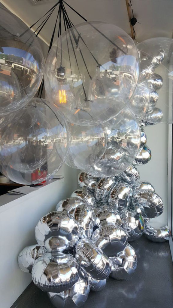 Fun Mylar Balloon Garland- See why they are our new obsession on B. Lovely Events