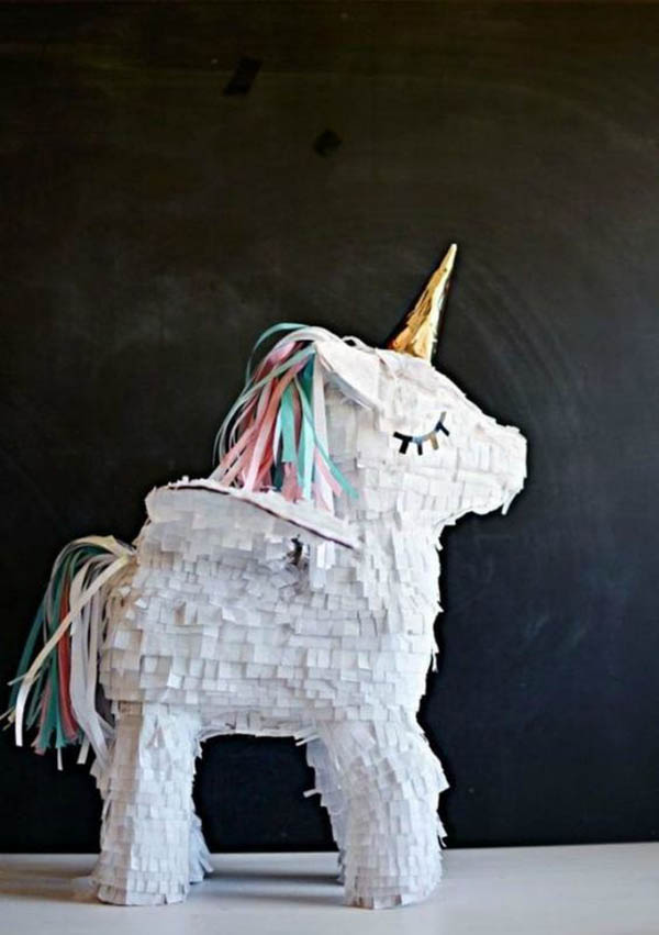 Fun Unicorn Pinata!- See more lovely unicorn party ideas on B. Lovely events
