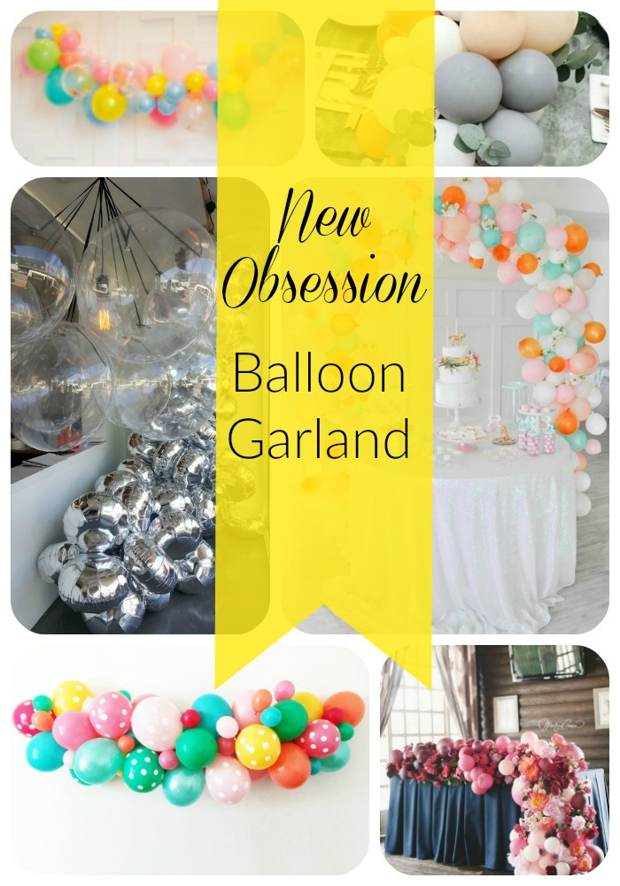 New Obsession- Balloon Garland- B. Lovely Events