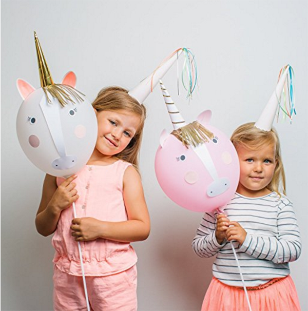 This Unicorn balloons are darling!