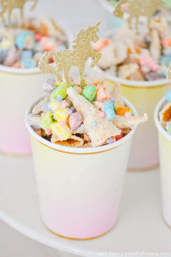 Unicorn Party Food- See more lovely Unicorn Party Ideas on B. Lovely Events
