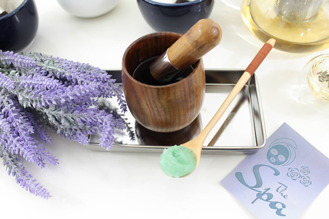 Home Spa Day Tea Party- Salt Scrub- B. Lovely Events