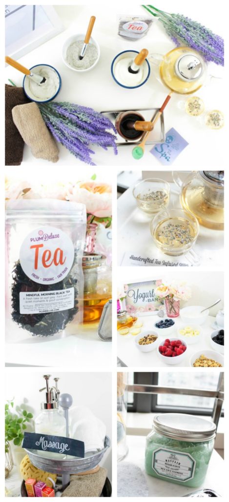Home Spa Day Tea Party- B. Lovely Events