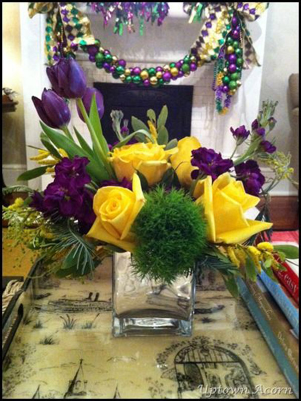 Mardi Gras Centerpiece- See More Mardi Gras Ideas On B. Lovely Events