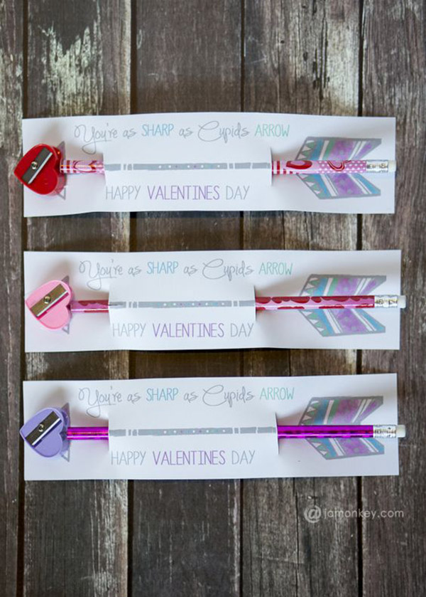 Valentine Pencil Holder