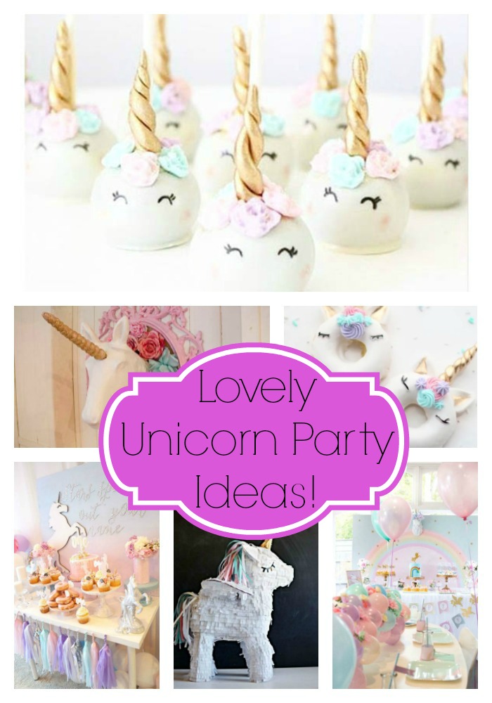 Lovely Unicorn Party Ideas! B. Lovely Events