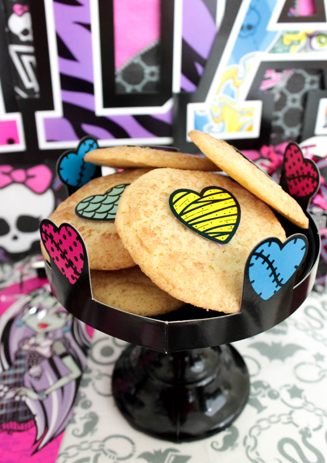 Monster High Party Cookies- See More Cute Party Details On B. Lovely Events