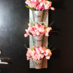 DIY Blooming Spring Wreath -See how to make it on B. Lovely Events