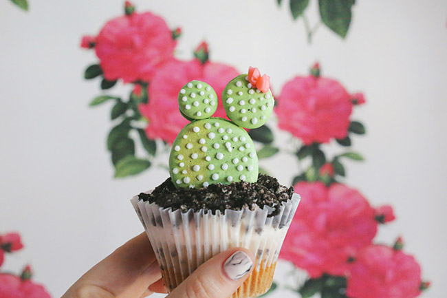 Love these Cactus Cupcakes! - See Lovely & Fun Cactus Ideas on B. Lovely Events