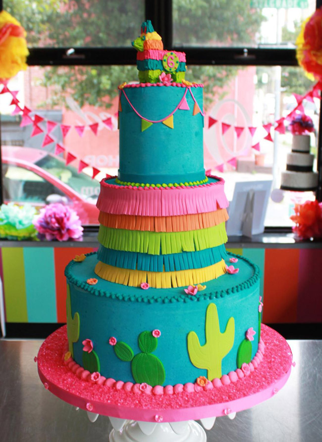 Love these amazing fiesta cake- See More fiesta ideas on B. Lovely Events