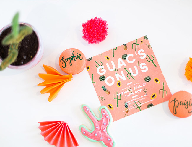 Love this Cactus invitation- See Lovely & Fun Cactus Ideas on B. Lovely Events