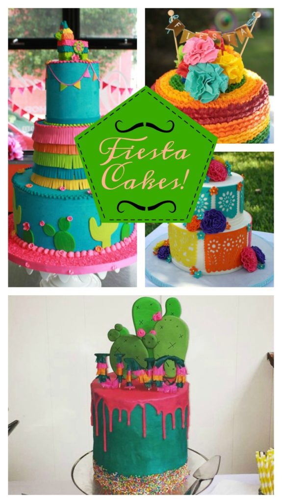 The Most Lovely Fiesta Cake Ideas! See them all on B. Lovely Events