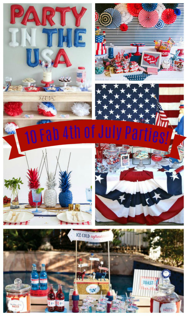 10 amazing 4th of July parties! _ See them all on B. Lovely Events