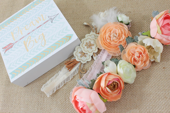 DIY BOHO Headbands - Learn how to make these lovelies on B. Lovely Events