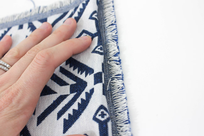 DIY no sew Boho Baby Bibs- Learn how to make this cuties on B. Lovely Events
