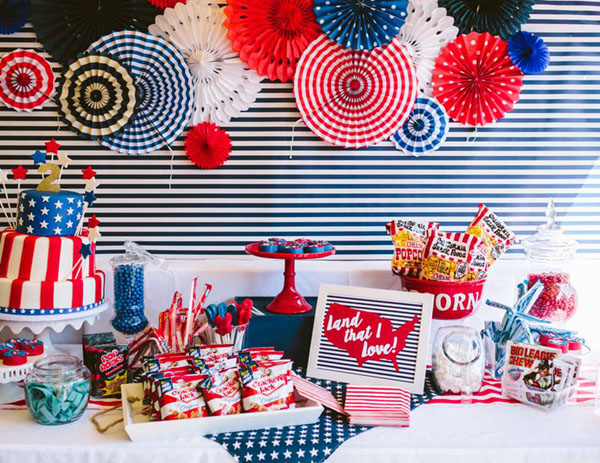 This 4th of july party is amazing!- See 10 of our favorite 4th of July Parties on B. Lovely Events!