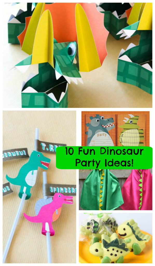 10 fun Dinosaur Party Ideas- B. Lovely Events