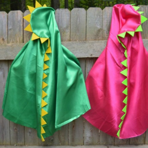 Fun Dino capes for a dinosaur party!