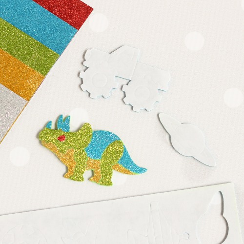 Love these dinosaur stickers for a dino party!