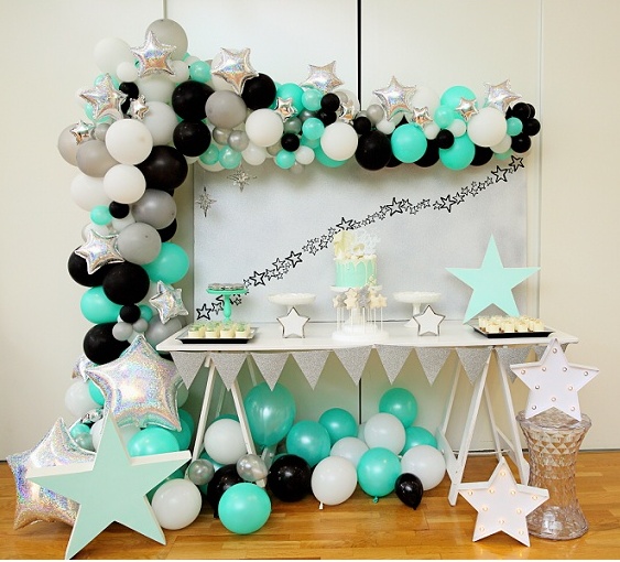 Fabulous little star party!- See more Space, Star and Galaxy party Ideas on B. Lovely Events