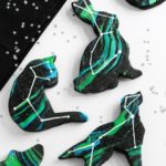 Love these constellation cookies- See more Space, Star and Galaxy party Ideas on B. Lovely Events