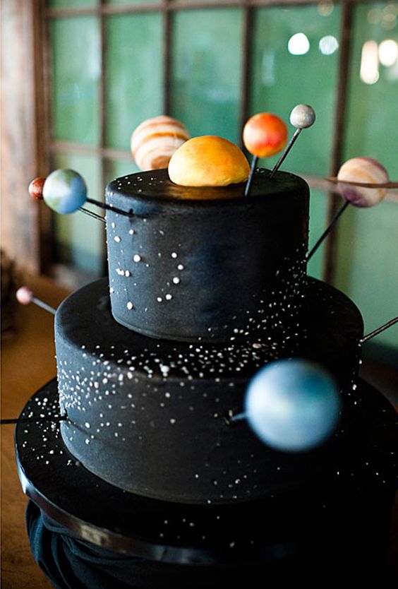 Love this Galaxy cake!- See more Space, Star and Galaxy party Ideas on B. Lovely Events