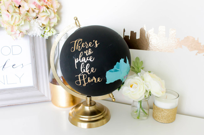 DIY Australian Home Decor- There is No place like home - See how to make this and more on B. lovely Events!