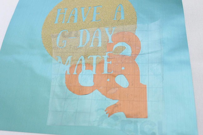 DIY Have a G-Day Mate Tote -See how to make it on B. Lovely Events!