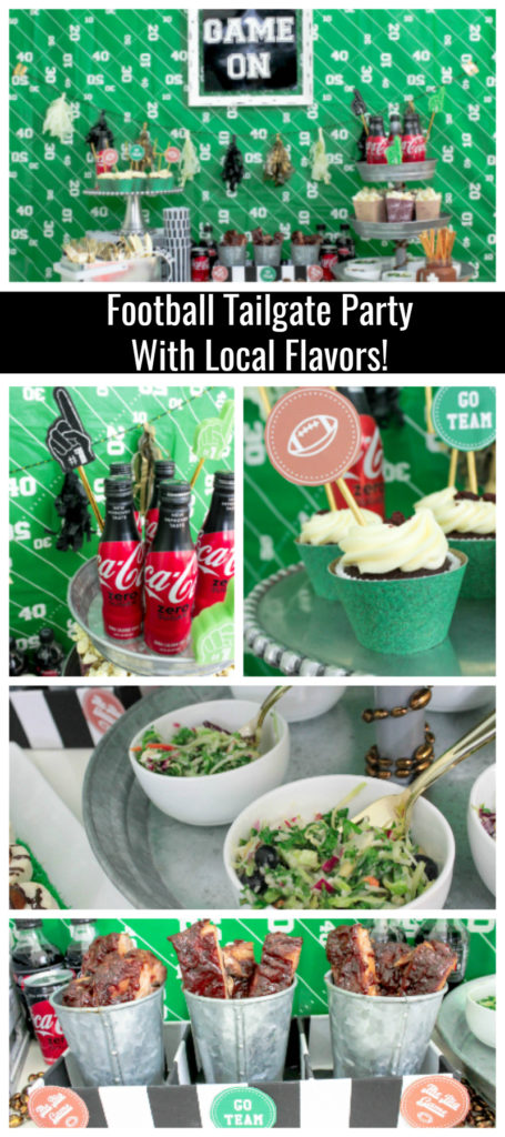 Football tailgate party with local flavors -See how to plan yours on B. Lovely Events
