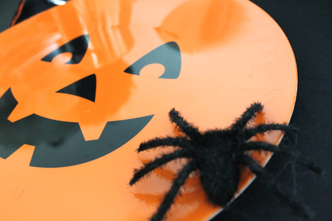 Fun Halloween Plate details- See All Of The Lovely Details On B. Lovely Events
